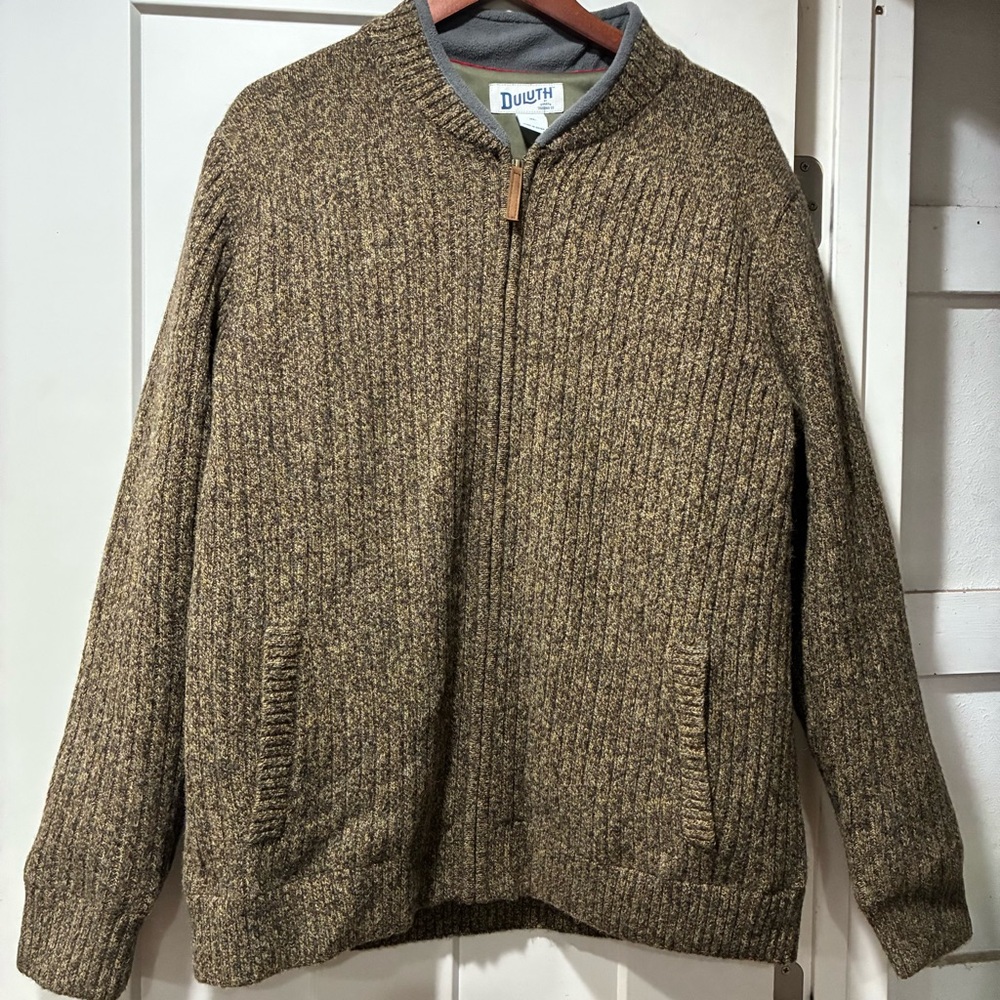 Men's Shetland Wool Windproof Zip Sweater
Color Tarmac XL - Picture 6 of 9